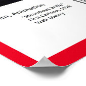 Kunst Zeichne, Umweltkunst, Animation (3/4) Poster (Ecke)