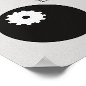 Kunst - Zitat über Kunst - Art Print Poster (Ecke)