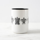 Kunst Zweifarbige Tasse (Mittel)