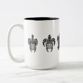 Kunst Zweifarbige Tasse (Links)
