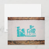 Kunstangst Postkarte (Vorne/Hinten)