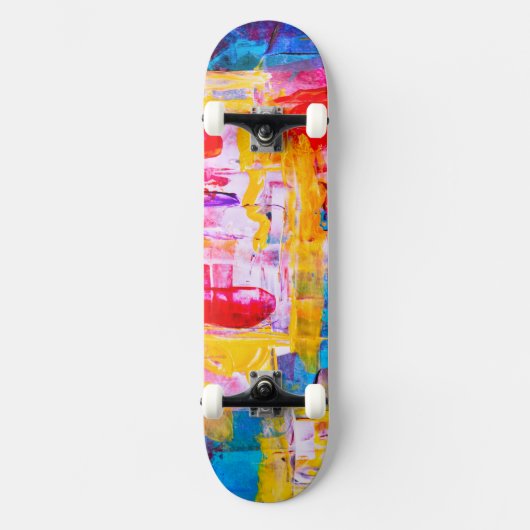 Kunstästhetische Cool Skateboard (Vorderseite)