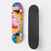 Kunstästhetische Cool Skateboard (Vorderseite)