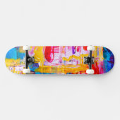 Kunstästhetische Cool Skateboard (Horizontal)