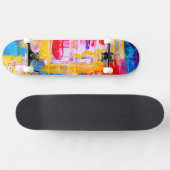 Kunstästhetische Cool Skateboard (Horizontal)