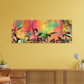 Kunstattacken Gestrickte Canvas Print Leinwanddruck (Insitu (Wohnzimmer))