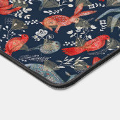 Kunstaudik-Matte mit Imitaten Gold Diamonds Schreibtischunterlage (Ecke)