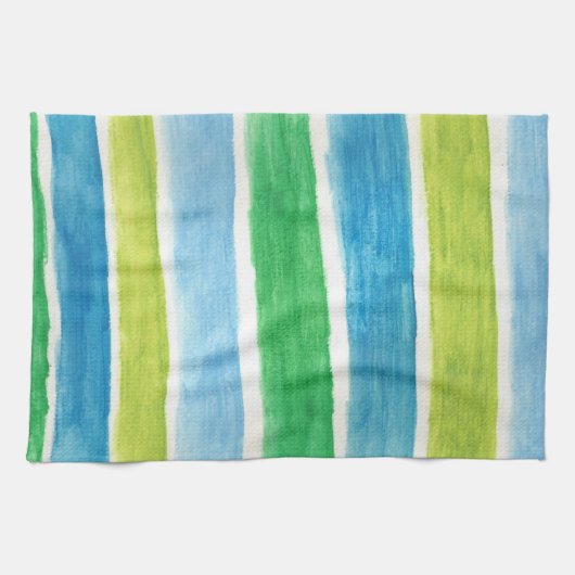 Kunstaudruck am Meer Geschirrtuch (Horizontal)