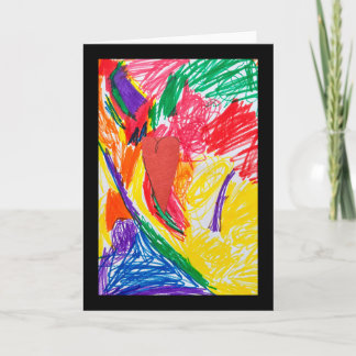 Kunstaudruck für kundenspezifische Kinder Karte