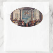 Kunstaufkleber Ovaler Aufkleber (Tasche)