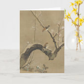 Kunstaukarte für Japanisch Karte (Gelbe Blume)