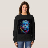 Kunstausdruck von Frauen in Sweatshirts 14 (Vorne ganz)