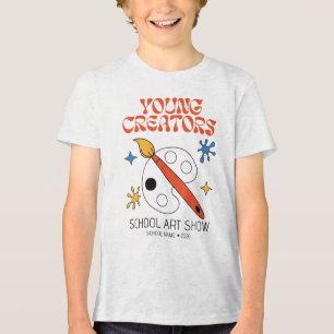 Kunstausstellung der Young Creators School Tri-Blend Shirt
