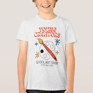 Kunstausstellung der Young Creators School Tri-Blend Shirt