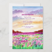 Kunstausstellung Einladung (Vorderseite)