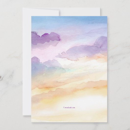 Kunstausstellung Einladung (Rückseite)