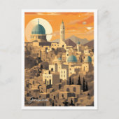 Kunstausstellung Jerusalem Postkarte (Vorderseite)