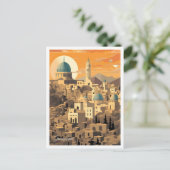 Kunstausstellung Jerusalem Postkarte (Stehend Vorderseite)