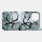 Kunstavantgarde grau, schwarze Handfarbe Case-Mate iPhone Hülle (Rückseite (Horizontal))