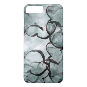 Kunstavantgarde grau, schwarze Handfarbe Case-Mate iPhone Hülle