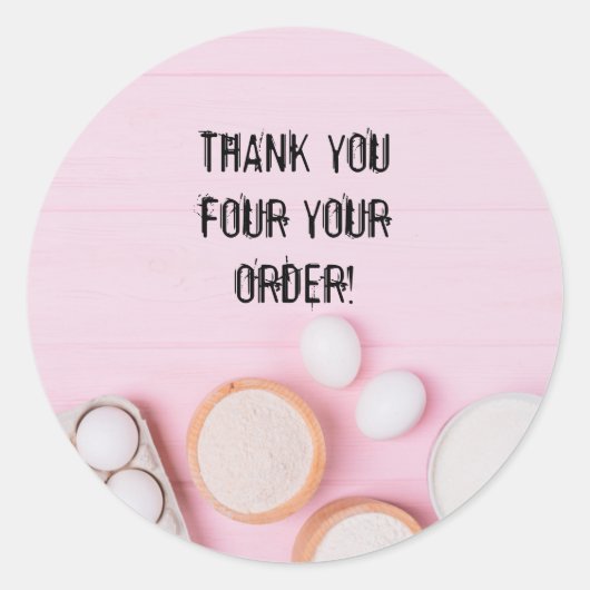 KUNSTBAR BAKERY DANK IHNEN STICKER (Vorderseite)