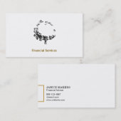 Kunstbaum Visitenkarte (Vorne/Hinten)