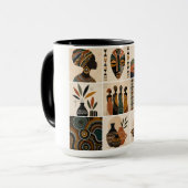 Kunstbecher Tasse (Vorderseite Links)