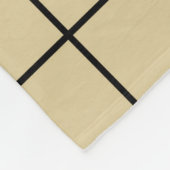 Kunstbierkenner Fleecedecke (Ecke)