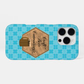 Kunstbierkenner iPhone Hülle (Rückseite (Horizontal))