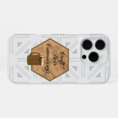Kunstbierkenner iPhone Hülle (Rückseite (Horizontal))