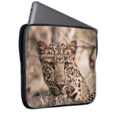 Kunstbild männlicher Leoparden oder Panther Laptopschutzhülle (Vorne Rechts)