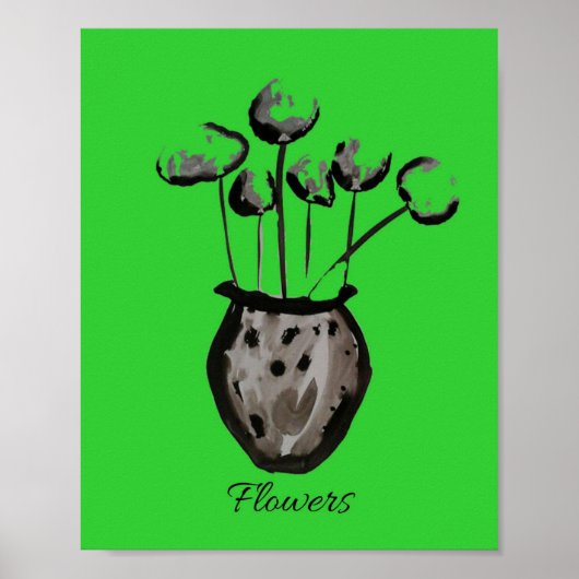 Kunstblume poster (Vorne)