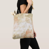 KunstblumenSchmutz-Hintergrundmuster Tasche (Von Nahem)