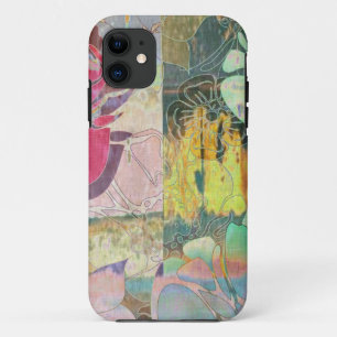 KunstblumenSchmutzmuster Case-Mate iPhone Hülle
