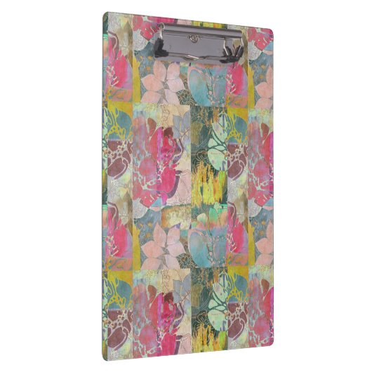 KunstblumenSchmutzmuster Klemmbrett (Rechts)