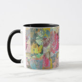 KunstblumenSchmutzmuster Tasse (Links)