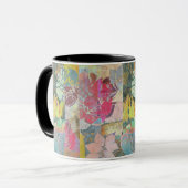 KunstblumenSchmutzmuster Tasse (Vorderseite Links)
