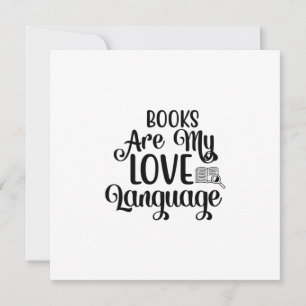 Kunstbücher lesen ist meine Liebe Feiertagskarte