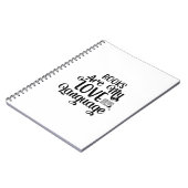 Kunstbücher lesen ist meine Liebe Notizblock (Linke Seite)