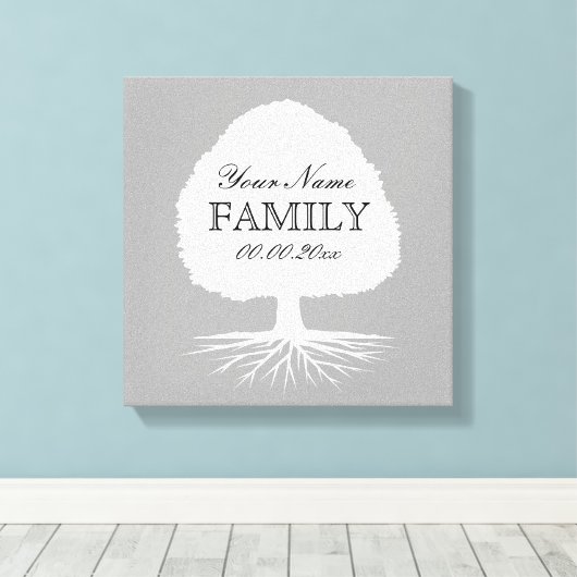 Kunstdarstellung der personalisierten Leinwand (Insitu (Holzboden))