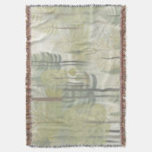 Kunstdarstellung von Kiefernbäumen im modernen Sti Decke (Vorderseite Vertikal)