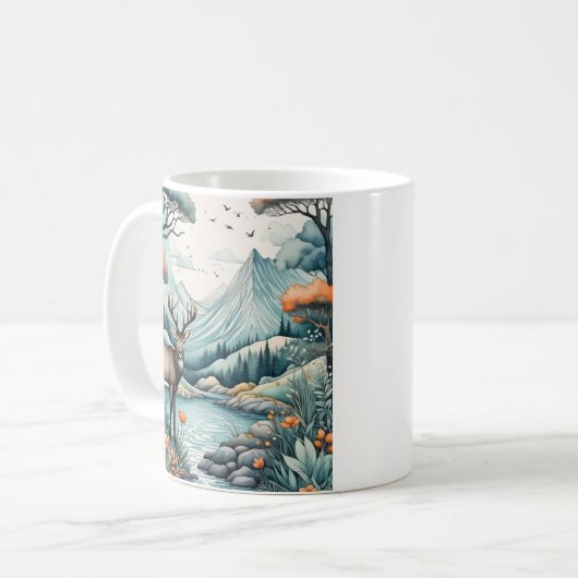 Kunstdarstellungen Kaffeetasse (Vorderseite Links)