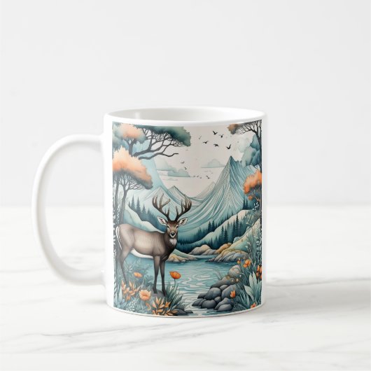 Kunstdarstellungen Kaffeetasse (Links)