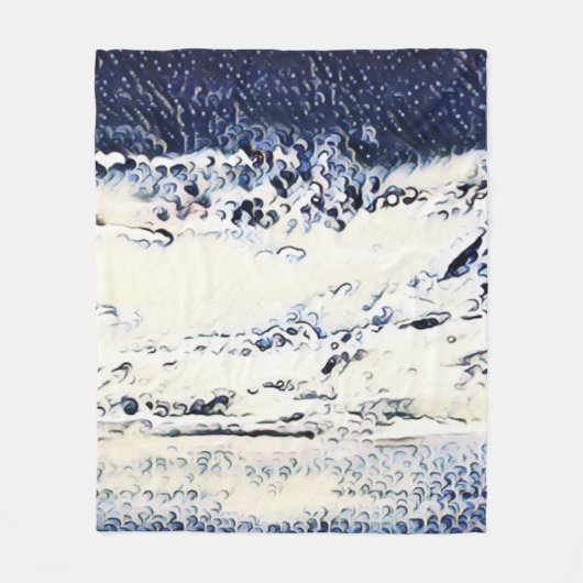 Kunstdecke #3 fleecedecke (Vorderseite)
