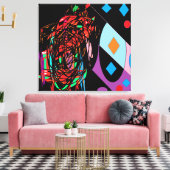 Kunstdekoration für die Leinwand von Zuhause-Innen (Insitu (Wohnzimmer))