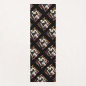 Kunstdesign dunkles Rätsel Yogamatte (Vorderseite)