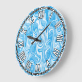 Kunstdesign Große Wanduhr (Winkel)