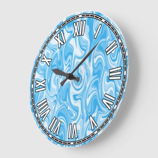 Kunstdesign Große Wanduhr (Winkel)