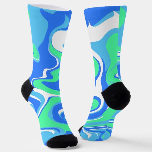 Kunstdesign Socken (Gewinkelt)