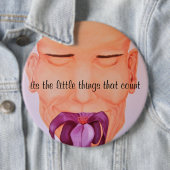 Kunstdesigner Button The Little Things (Beispiel)